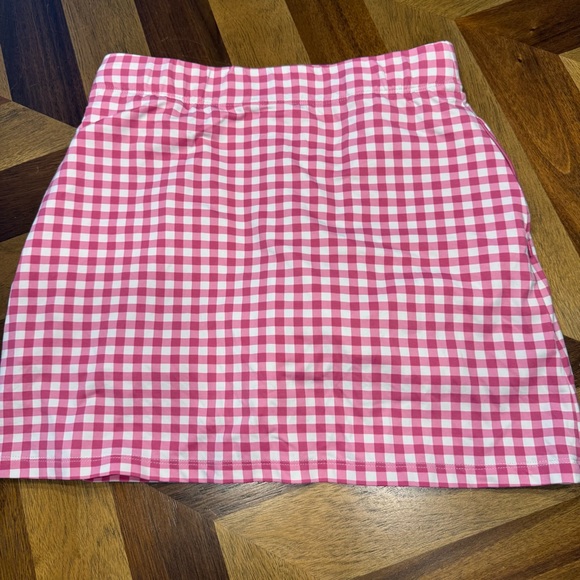 J. McLaughlin Dresses & Skirts - J. McLaughlin Pink Checkered Mini Skirt